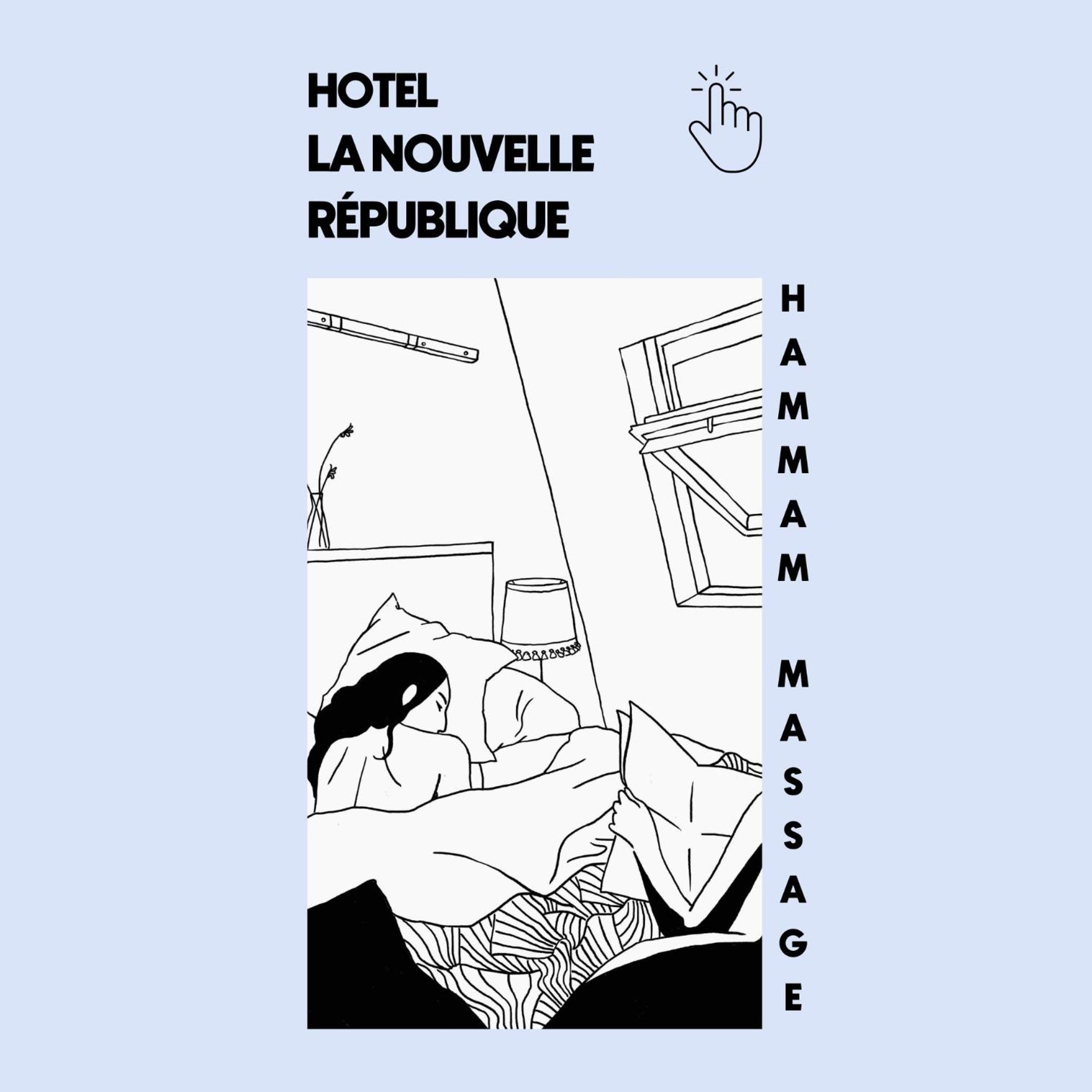 Hotel La Nouvelle Republique & Hammam Párizs Kültér fotó